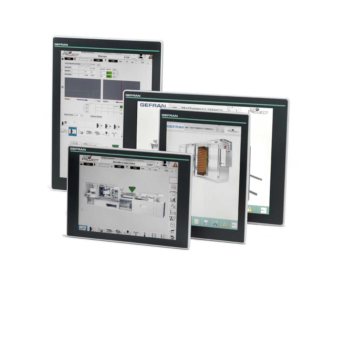 Панель оператора с цветным сенсерным экраном GEFRAN ePanel Домофоны, панели, кнопки #1